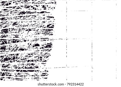 Abstract grungy black and white background texture vector illustration with rectangles