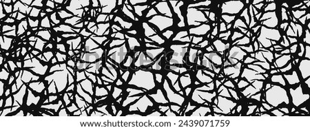 Abstract Grungy Branches Texture Effect.