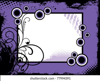 marco de concepto de grifo abstracto, ilustración vectorial