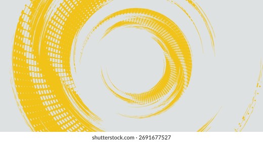 abstract grungy paint texture background in brush stroke style vector