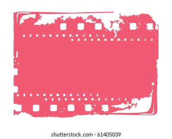 abstract grungy pattern frame with dots