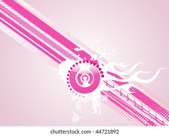 abstract grungy pattern, vector illustration