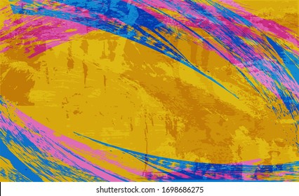 Abstract grungy vector background. Elements for design.