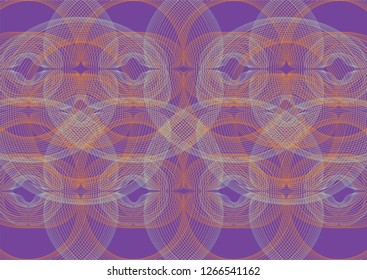 Abstract guilloche background. Vector EPS 10.