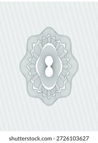 Abstract guilloche frame illustration featuring an oval symmetrical shape with fine curved line engraving on a soft patterned background. This elegant security-style design is inspired by banknote and certificate artwork, suitable for official documents, diplomas, vouchers, invitations, branding, packaging, and premium graphic backgrounds requiring a classic and anti-counterfeit look.