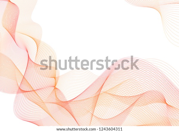 Abstract guilloche pattern (vector complicated red\
line texture). Blank background useful for business layout,\
backdrop for design project certificate, diploma, official\
document, formal\
paper
