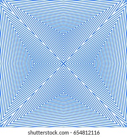 Abstract guilloche vector background. Thin wavy lines texture.