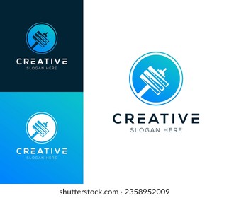 Resumen Ilustración vectorial del logotipo Gym