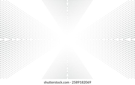 Abstract haftone pattern vector background. dotted design element vector 