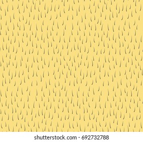 Abstract hairy seamless pattern, haired animals or human skin. Hair texture for banner, cover, wrapping paper, background, web design