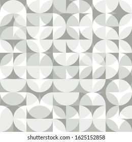 Abstract Half Circle Design Pattern 