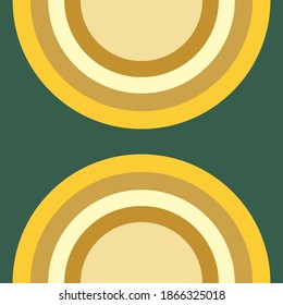 An Abstract Half Circle Shape Background Image.