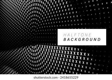 Abstract half tone background.Halftone dots design background.vector Illustration.