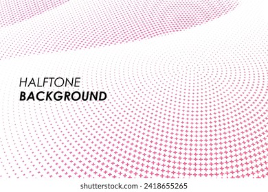 Abstrakter Halbtonhintergrund.Halftone Punkte Design Hintergrund.Vektorgrafik.