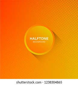 Abstract halftone background