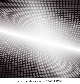 Abstract halftone background