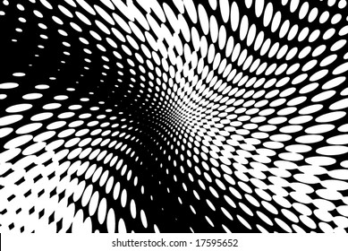 Abstract halftone background