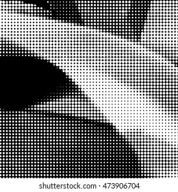  Abstract halftone background.
