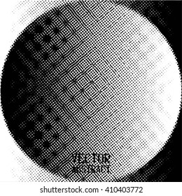 Abstract Halftone Background. Black White Dots Pattern. Vector Illustration