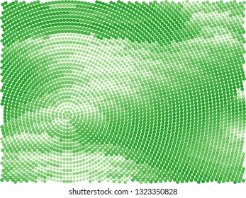 abstract halftone background in bright colors