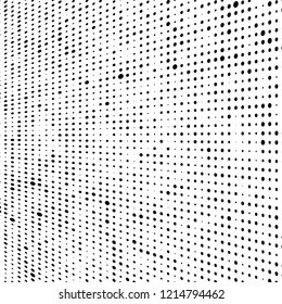 Abstract halftone background. Chaotic vector pattern of black dots on white. Modern style for printing and design creation