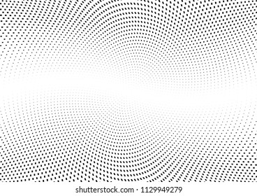 Abstract halftone background, characters. Grunge pattern, twisted letter.  Vector modern pop art texture for posters, sites, cover, business card, postcard, grunge art, labels layout, stickers