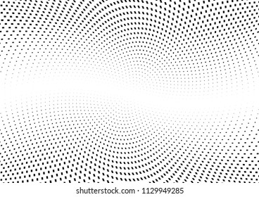 Abstract halftone background, characters. Grunge pattern, twisted letter.  Vector modern pop art texture for posters, sites, cover, business card, postcard, grunge art, labels layout, stickers