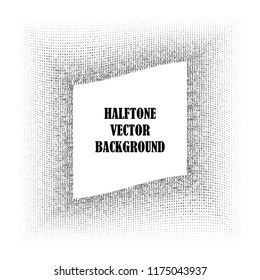 Abstract halftone background, characters. Grunge pattern, twisted letter.  Vector modern pop art texture for posters, sites, cover, business card, postcard, grunge art, labels layout, stickers, frame