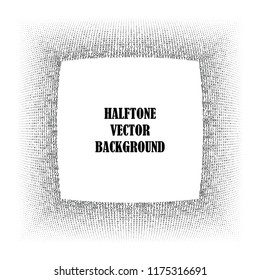 Abstract halftone background, characters. Grunge pattern, twisted letter.  Vector modern pop art texture for posters, sites, cover, business card, postcard, grunge art, labels layout, stickers, frame