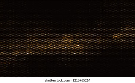 The abstract halftone background consists of different dots.