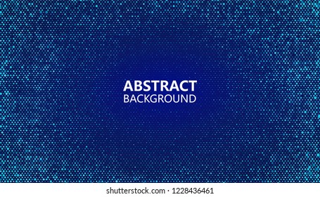 The abstract halftone background consists of different dots.
