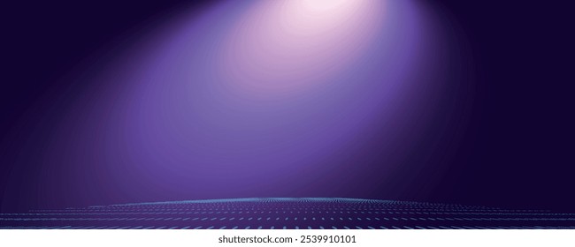 Abstract halftone background consists of different dots. vector illustration