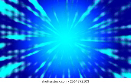 O plano de fundo de meio-tom abstrato consiste em diferentes pontos.