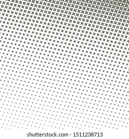 abstract halftone background with cross shape