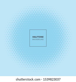 Abstract halftone background, design element