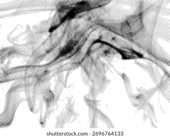 ABSTRACT HALFTONE BACKGROUND FOR DESIGN PATTERN