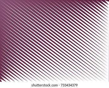 Abstract halftone background. Diagonal stripes pattern. Vector violet and white background.