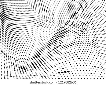 abstract halftone background in different planes