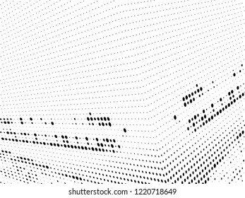 abstract halftone background in different planes
