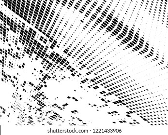 abstract halftone background in different planes