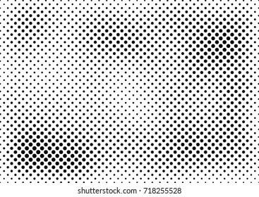 Abstract Halftone Background. Distressed Gradient Pattern. Dotted Fade Texture. Vector illustration