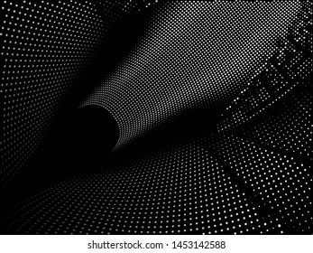 abstract halftone background. dot geometric pattern