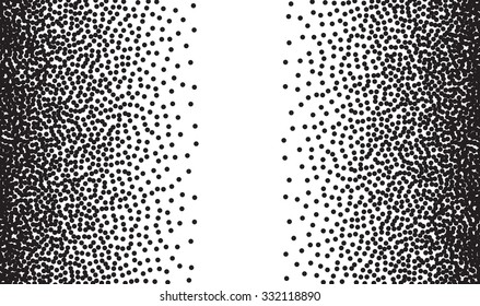 Abstract Halftone Background. Dot Space. Vector illustration.