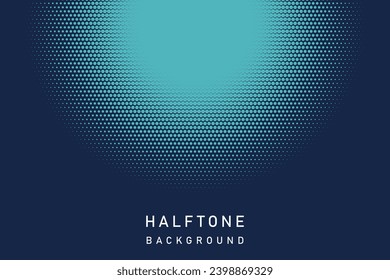 Abstract Halftone Background Dot Web Banner