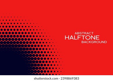 Abstract Halftone Background Dot Web Banner