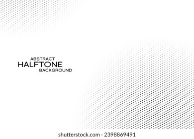 Abstract Halftone Background Dot Web Banner