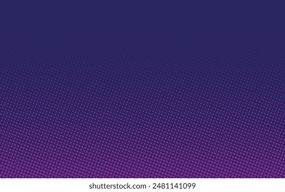 Abstract halftone background. Dots backdrop, pattern, texture. Pop art background blue and magenta color Vector illustration.