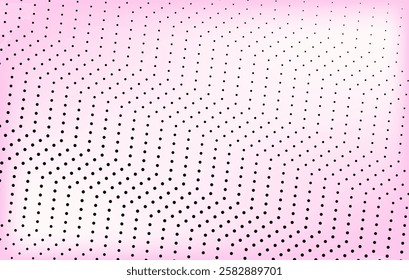 Abstract halftone background. dots in pink color