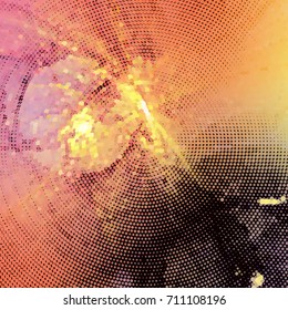 Abstract halftone background. Dots, spots. Vector clip art