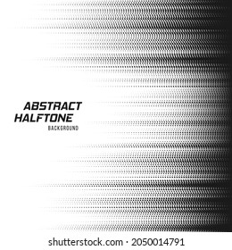 Abstract halftone background with dotted. Digital cyberspace, high tech, technology concept.